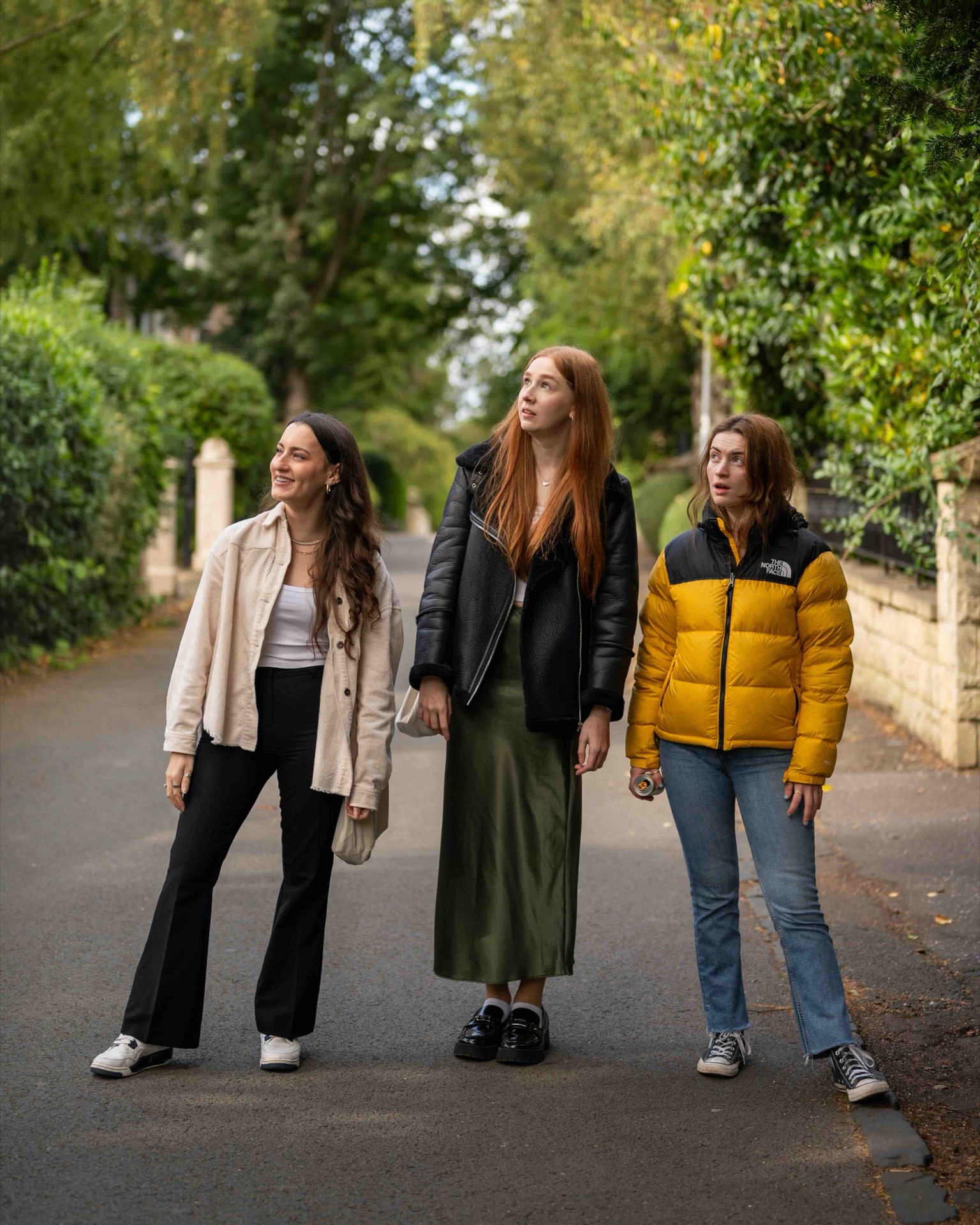 The Flatwarming — on set